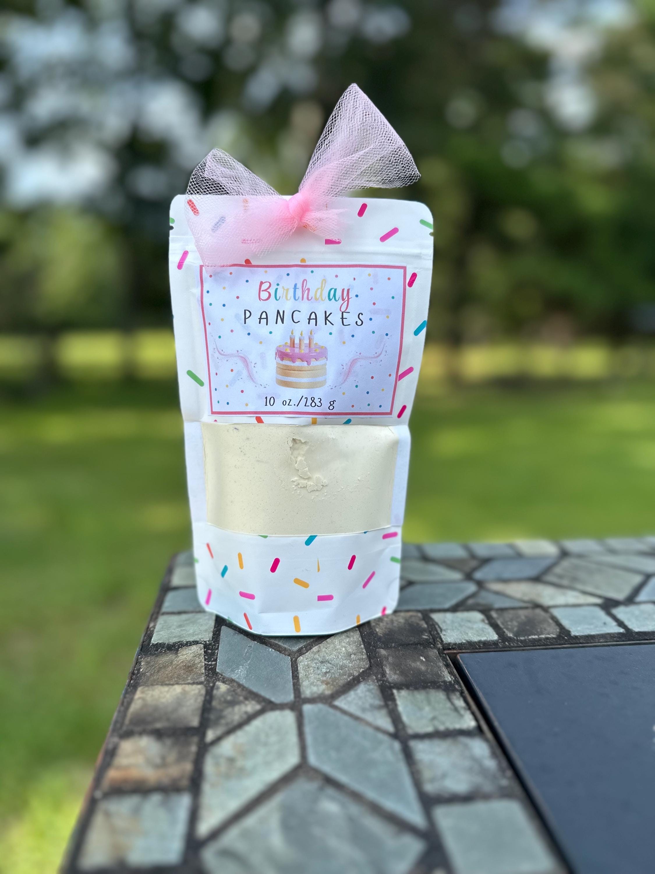 Birthday Cake Pancake Mix Gift Set: Vanilla Extract, Farm Fresh Breakfast