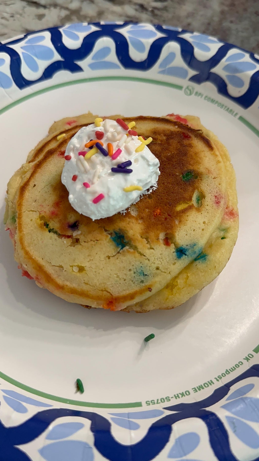 Birthday Cake Pancake Mix Gift Set: Vanilla Extract, Farm Fresh Breakfast